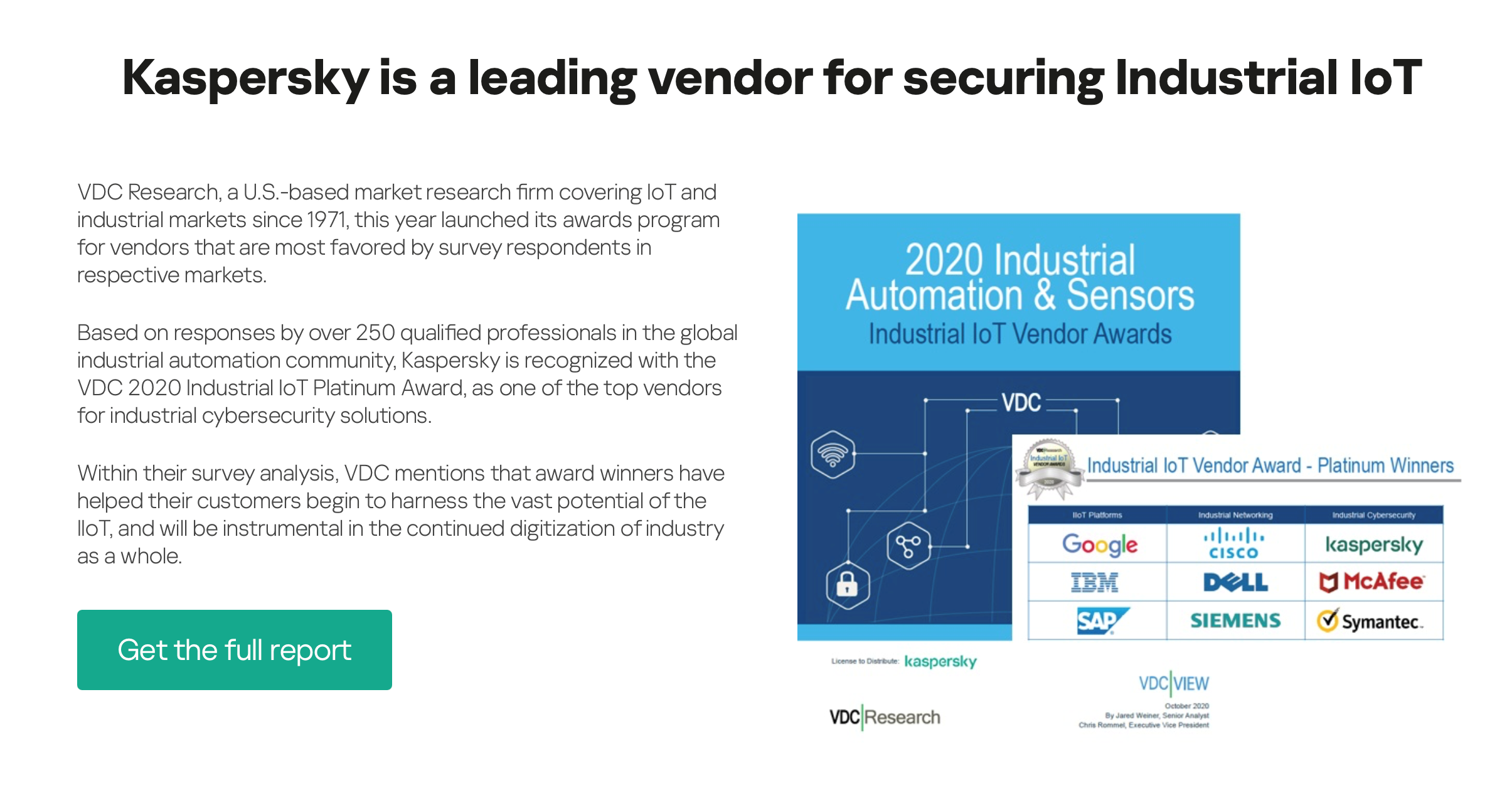 Kaspersky Industrial CyberSecurity